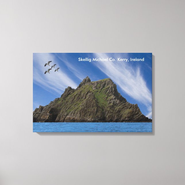 Imagem irlandesa para Canvas ondulada (Frente)