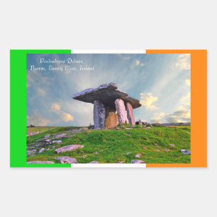 Imagem irlandesa para os adesivos Retangulares-Bri