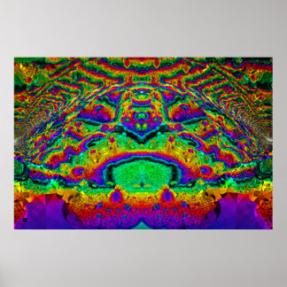 Imagem Iterada Luz Preta Poster 5