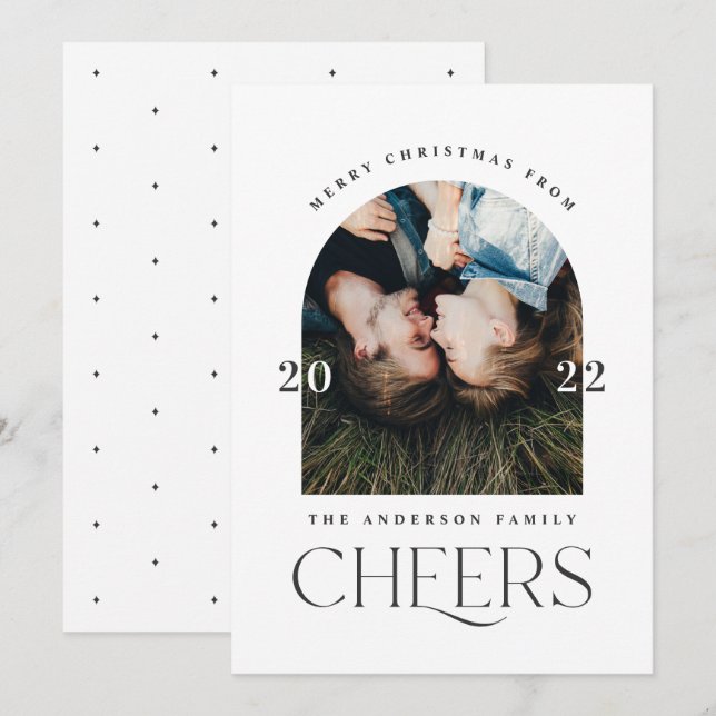 Imagem moderna elegante - preto branco 1 fotografi (Frente/Verso)