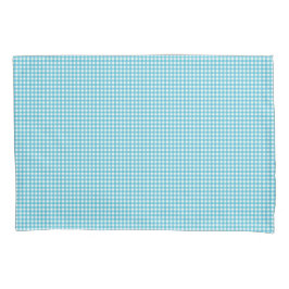 Imagem mostrando um padrão xadrez azul e branco