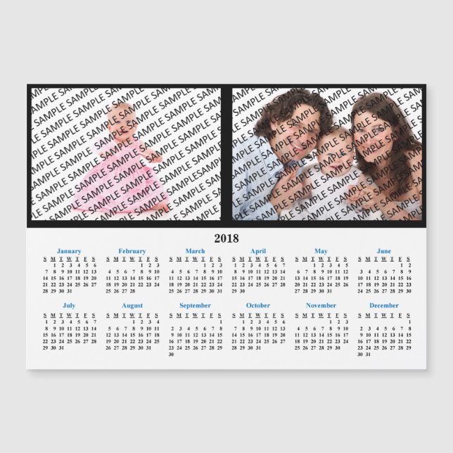Imagem Personalizada de Calendário Personalizada d (Frente)