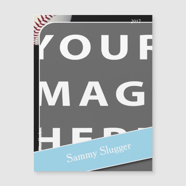 Imagem Personalizada de Fotografia do Baseball (Frente)