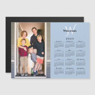 Imagem Personalizada do Calendário 2023 Monograma
