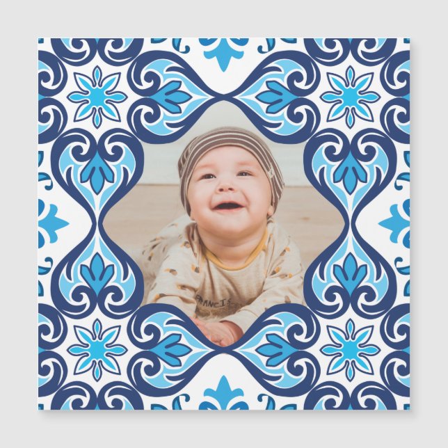 Imagem própria, Azulejos azuis e brancos (Frente)