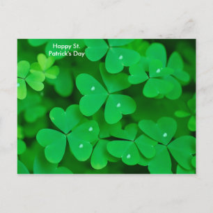 Imagem Shamrock para cartão postal