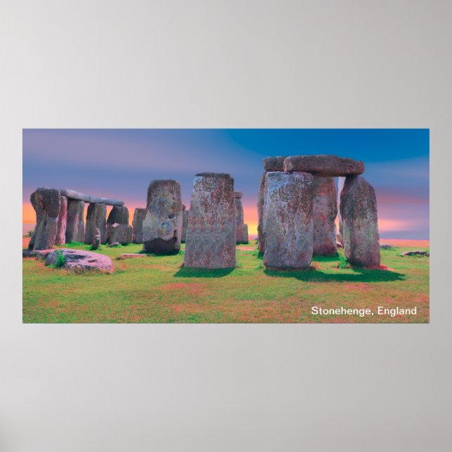 Imagem Stonehenge para Poster (Frente)