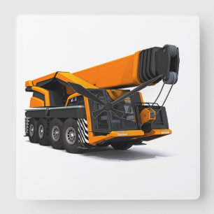 Imagens Crane para Relógio de Parede Quadrado