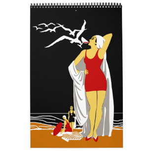 Imagens de Calendário Vintage Retro Cartazes 2 Sim