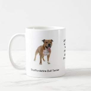 Imagens de Staffordshire bull terrier na caneca