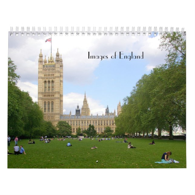 Imagens do calendário de Inglaterra (Capa)