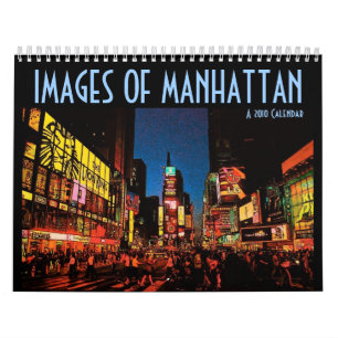 Imagens do calendário de Manhattan