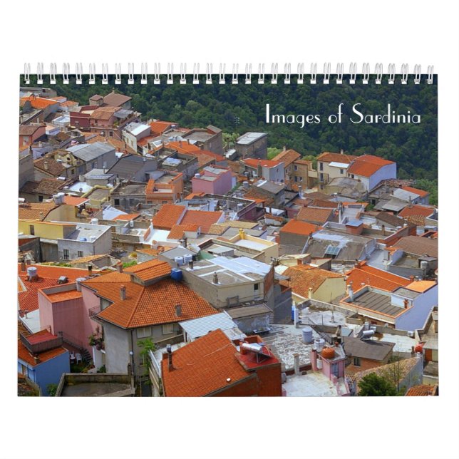 Imagens do calendário de Sardinia (Capa)