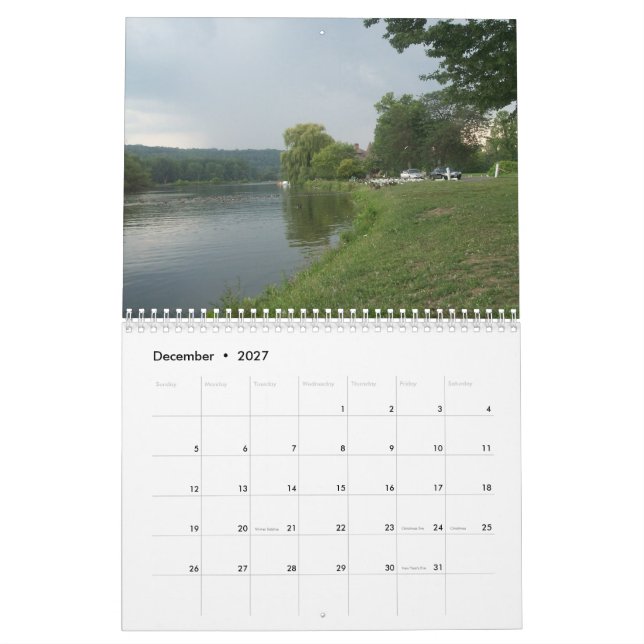 IMAGENS DO calendário DO LAGO CAYUGA (Dez 2027)
