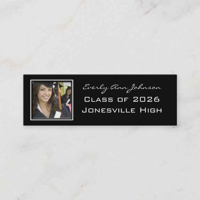 Imagens do mais velho Perfil Cartão de visita suas (Frente)