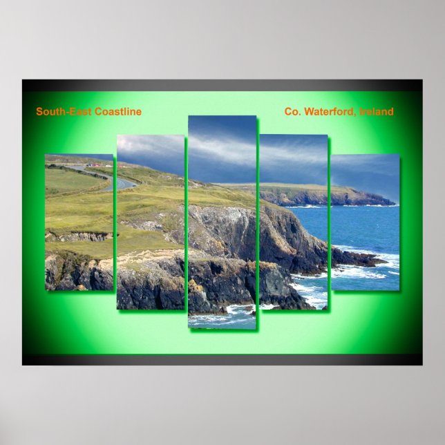 Imagens irlandesas para poster (Frente)