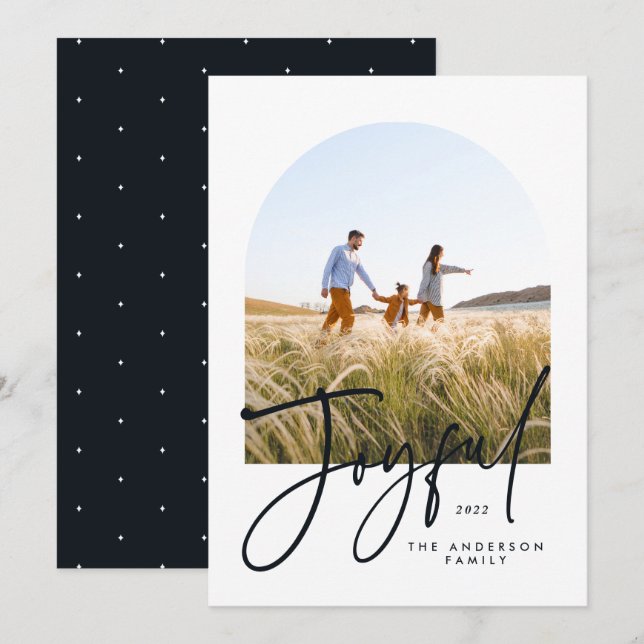 Imagens modernas - Natal - preto e branco 1 fotogr (Frente/Verso)