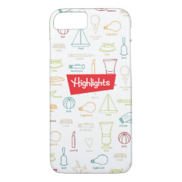 Imagens ocultas com Capa de telefone de logotipo