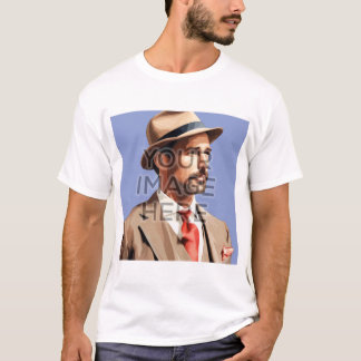 Imagens Quadradas Personalizadas do T-Shirt V1