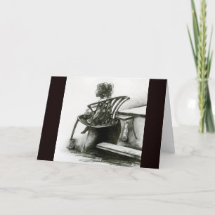 Imaginação alimenta meu cartão de saudação de real