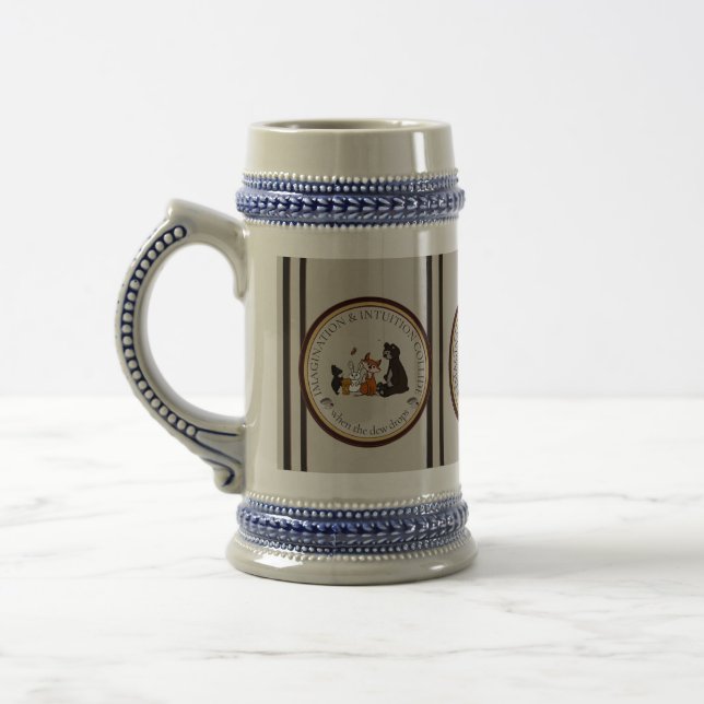 Imagination & Intuition Collide Beer Stein  (Esquerda)