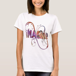 "Imagine" Camiseta feminina