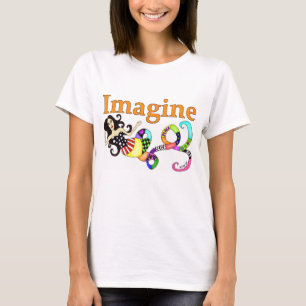 Imagine o t-shirt da sereia