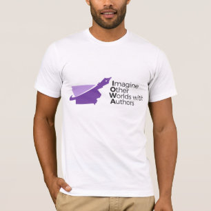 Imagine outros mundos com o t-shirt dos homens dos