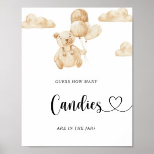 Imagine quantos doces poster