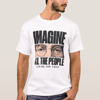 Imagine todas as pessoas da camisa