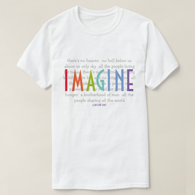 IMAGINE - Uma Camisa MisterP (Frente do Design)