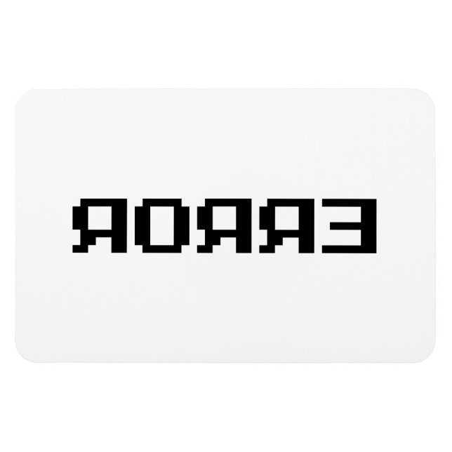 Íman Я OЯ Я Eixo | ERRO (Horizontal)