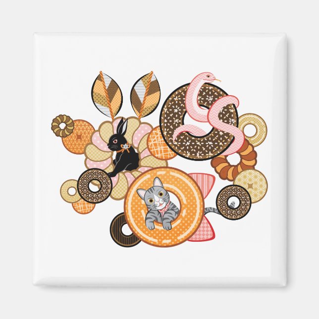 Íman 動 物 と  ナ (リ  )/Animal e donut (Remake) (Frente)