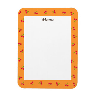 ÍMAN  文字 カスタマイズ チェリー　オレンジ