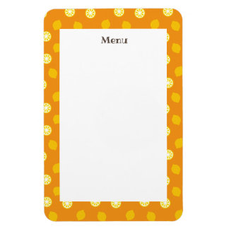 ÍMAN  文字 カスタマイズ レモン　オレンジ マグネット