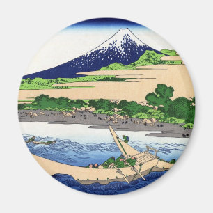 Íman 江尻田子の浦, opinião Monte Fuji do 北斎