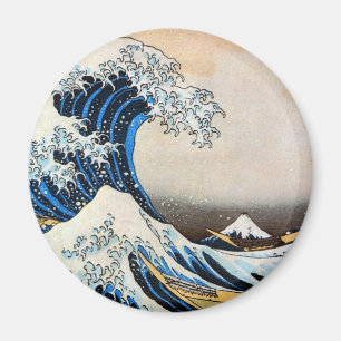 Íman 神奈川沖浪裏, grande onda do 北斎, Hokusai