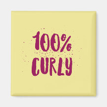 !00% Curly - para ímã feminino encaracolado