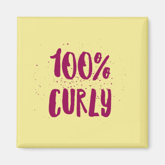 Íman !00% Curly - para ímã feminino encaracolado