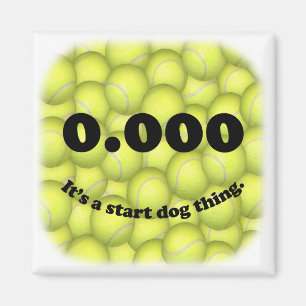 Íman 0,000, começo perfeito de Flyball! Ímã do