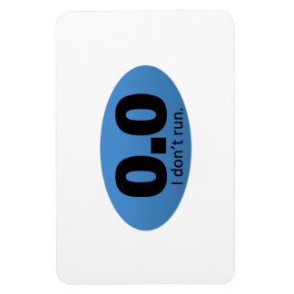 Íman 0,0 eu não corro.