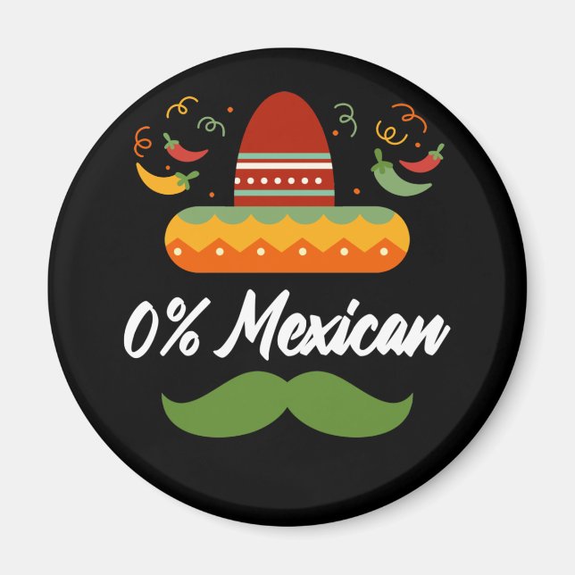 Íman 0% de Cinco Mexicanos De Drinko Cinco De Mayo (Frente)