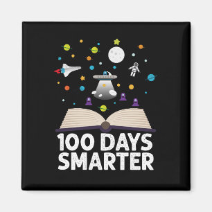 Íman 100º Dia da Escola 100 Dias Mais Inteligente Espaç