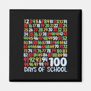 Íman 100º Dia Da Escola 100 Dias Número De Matemática P