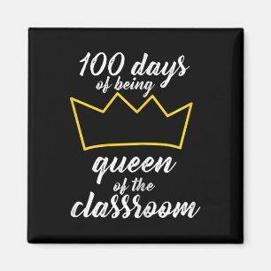 Íman 100º Dia de Design escolar para Professores e Estu