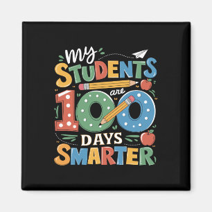 Íman 100º Dia De Professora Da Escola Meus Estudantes S