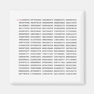 Íman 1000 Primeiro Dígitos Número Pi   Símbolo matemáti
