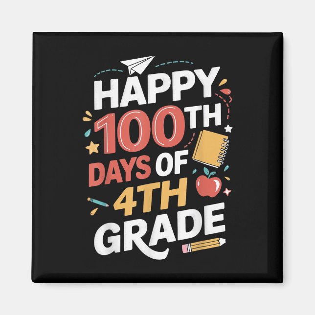 Íman 100.º Dia Dos Estudantes Do 4.º Ciclo Professores  (Frente)