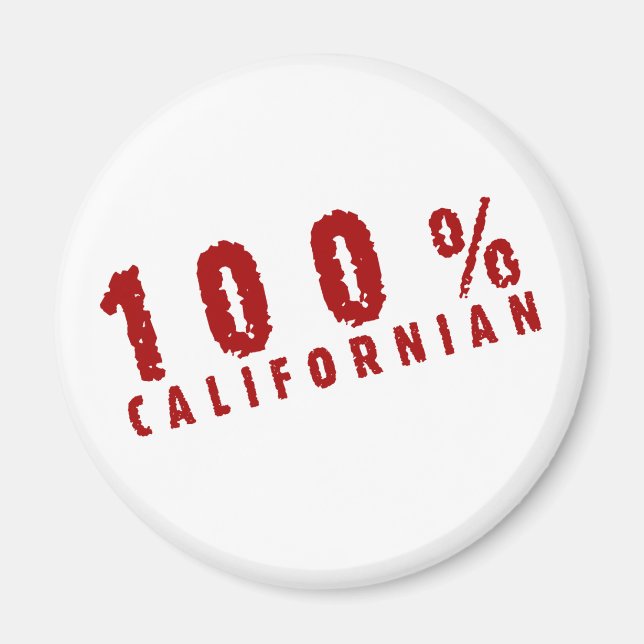 Íman 100 californiano (Frente)
