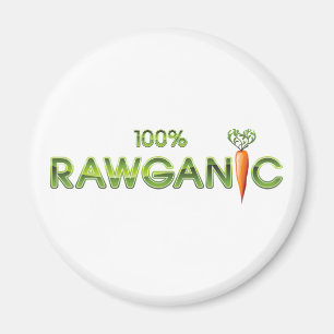 Íman 100% comida crua de Rawganic - cenoura